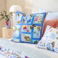 Amalfi Blue Pillowcase
