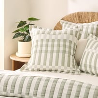 Sica Thyme Check Pillowcase