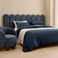 Vintage Washed Linen Old Navy Quilt Cover Separates