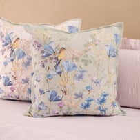 Lilah Floral Cashmere Blue Pillowcases