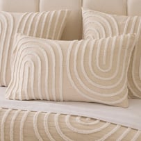 Sander Tufted Natural Pillowcases