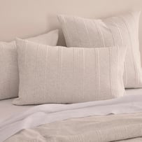 Ribbed Jersey Light Grey Pillowcases