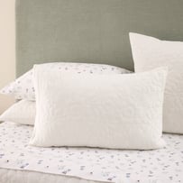 Celine White Quilted Pillowcases