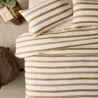 Flynn Waffle Forest Quilt Cover Set