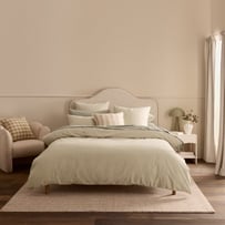 Stonewashed Cotton Pistachio Quilt Cover Separates