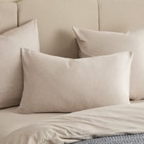 Ultra Soft Jersey Oat Marle Pillowcases