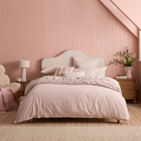 Relaxed Linen Look Petal Quilt Cover Set + Separates