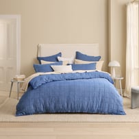 James Denim Lyocell Quilted Quilt Cover Separates