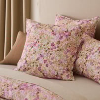 Sienna Floral Mauve Pillowcases