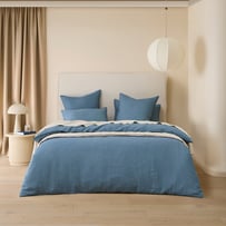 Vintage Washed Linen Denim Quilt Cover Separates