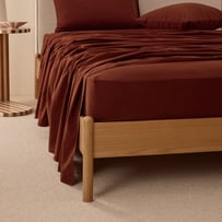 Stonewashed Cotton Auburn Sheet Separates