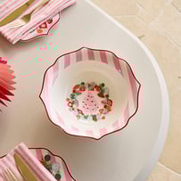 Vintage Christmas Salad Bowl
