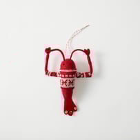 Lobster Jumper Felted Friend