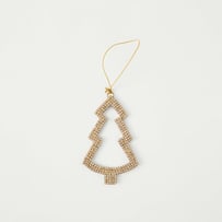 Crystal Jewel Gold Tree Decoration