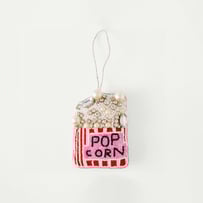 Embroidered Popcorn Decoration