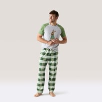 Mens Easter Binky Thyme Long Pyjama Set