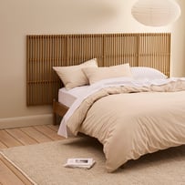 Mark Tuckey Slat Oak Modular Bedhead Panel