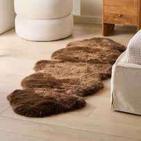 Chocolate Double Sheepskin