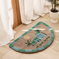 Coir Mi Casa Su Casa Green Doormat