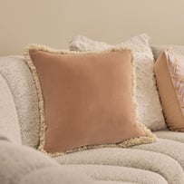 Mirri Blush Velvet Cushion