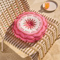 Sole Pink Outdoor Chair Pad