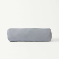 Belgian Vintage Washed Linen Light Denim Bolster Cushion