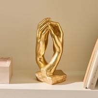 Grace Gold Hands Statue