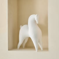 Equus White Tall Statue