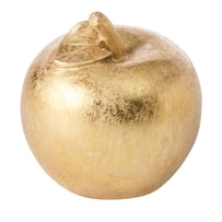 Gold Apple Sculpture
