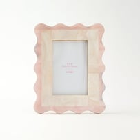 Bellagio Pink Scallop Photo Frame