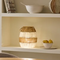 La Mer Natural & White Lantern