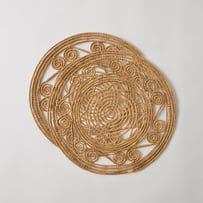 Solara Natural Placemat Pack of 2