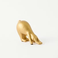 Yoga Gold Bend to the Floor Bunny