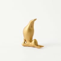 Yoga Gold Legs in the Air Bunny