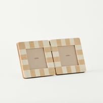 Seraphina Cream & Caramel Double Frame