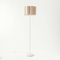 Cliveden Linen & White Floor Light