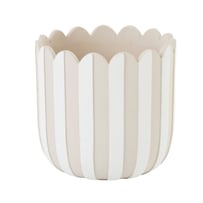 Petal Off White & Beige Pot