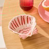 La Mer Coastal Clam Melamine Clam Dish