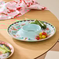 La Mer Coastal Lobster Melamine Chip & Dip