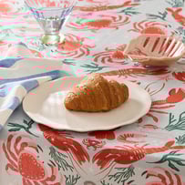 Catalina Ivory Bamboo Dinner Plate Set of 4