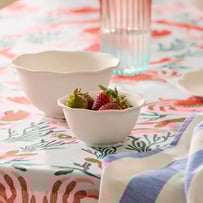 Catalina Ivory Bamboo Small Bowl Set of 4