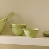Catalina Lemongrass Bamboo Small Bowl Set of 4