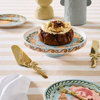 Buon Appetito Eat More Cake Cake Stand