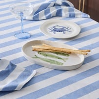 Marine Life Fish Small Oval Platter