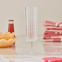 Positano Clear Champagne Drinkware