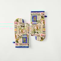 Costa Del Sol Island Fruit Oven Mitts Pack of 2