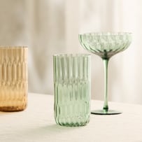 Soho Fern Green Hi-Ball Glass Pack of 4