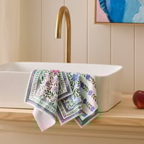 Adeline Flower Fields Microfibre Washcloths Pack of 3
