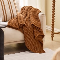 Riley Cashew Knit Throw