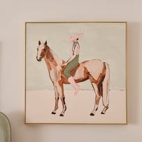 Estate Western Steed Canvas